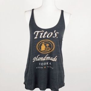 Women's Gray Black Tito’s Tank Top